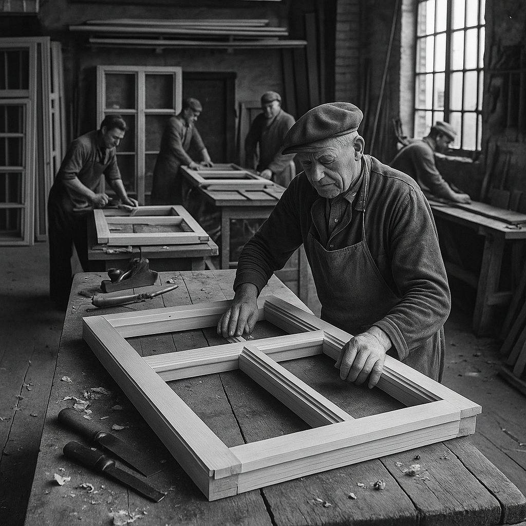 Handwerk- schwarzweiß 1883